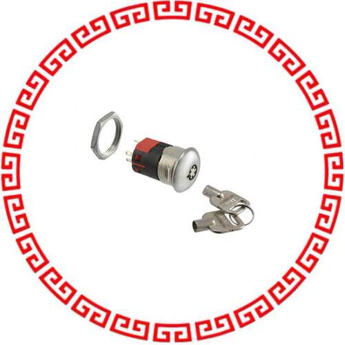 Y101132V203NQ SWITCH KEYLOCK 2POS SPDT 4A 125V