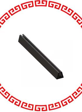 PGSG-6B GROMM EDGE SOLID PE BLK 1=100'