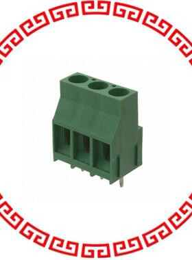 796740-3 TERM BLOCK 3POS SIDE ENT 6.35MM