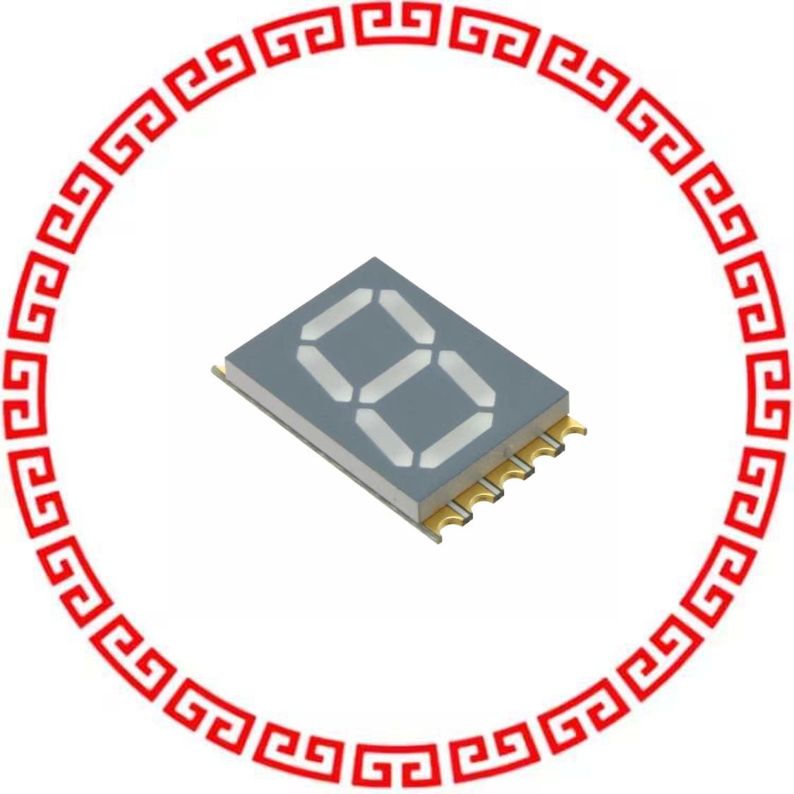 ACSA56-51CGKWA DISPLAY 574NM GRN 1DIG 0.56