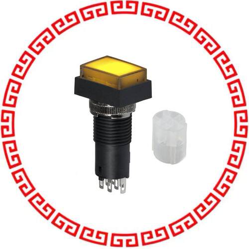 KB25RKW01-5D-JD SWITCH PUSHBUTTON DPDT 1A 125V