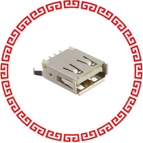 690-004-660-013 CONN USB JACK TYPE A VERT STR