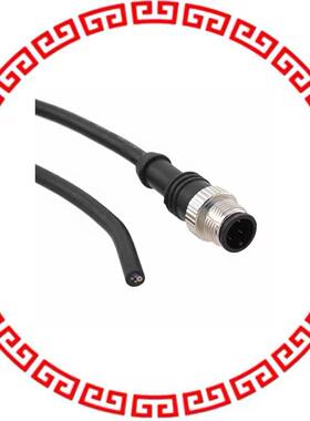 1838288-3 CBL MALE TO WIRE LEAD 4P 16.4'