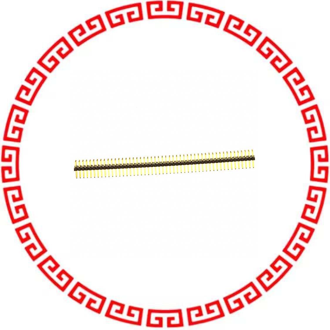 GRPB502VWVN-RC CONN HEADER .05 100PS DL PCB AU