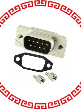 15-006243 CONN D-SUB PLUG 9POS PNL MNT