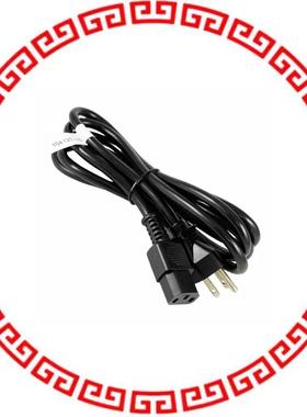 11-00017 CORD 18AWG 3COND PLG-RCPT 6.5'