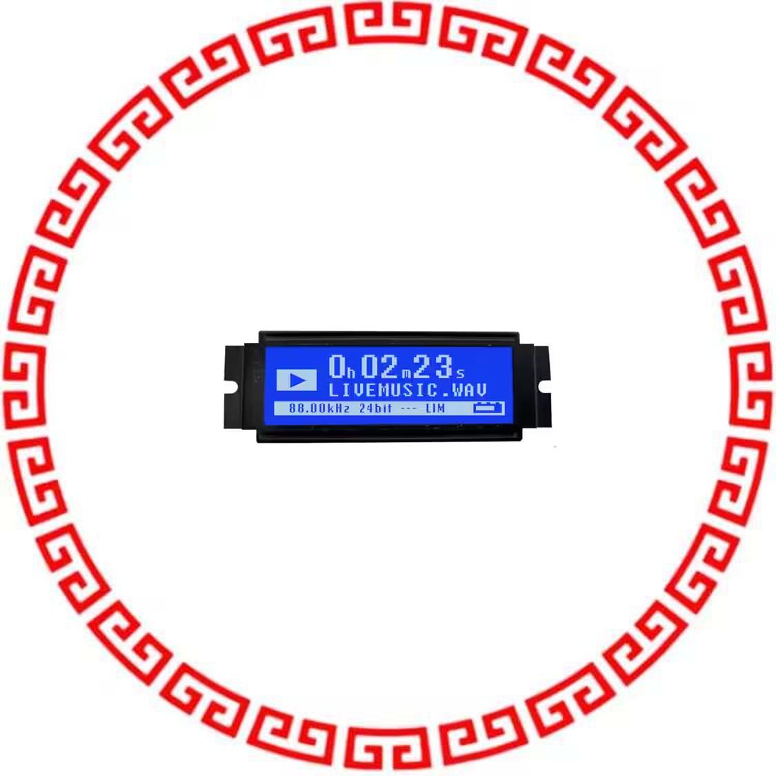 NHD-12232KZ-NSW-BBW-P LCD MOD GRAPH 122X32 WH TRANSM