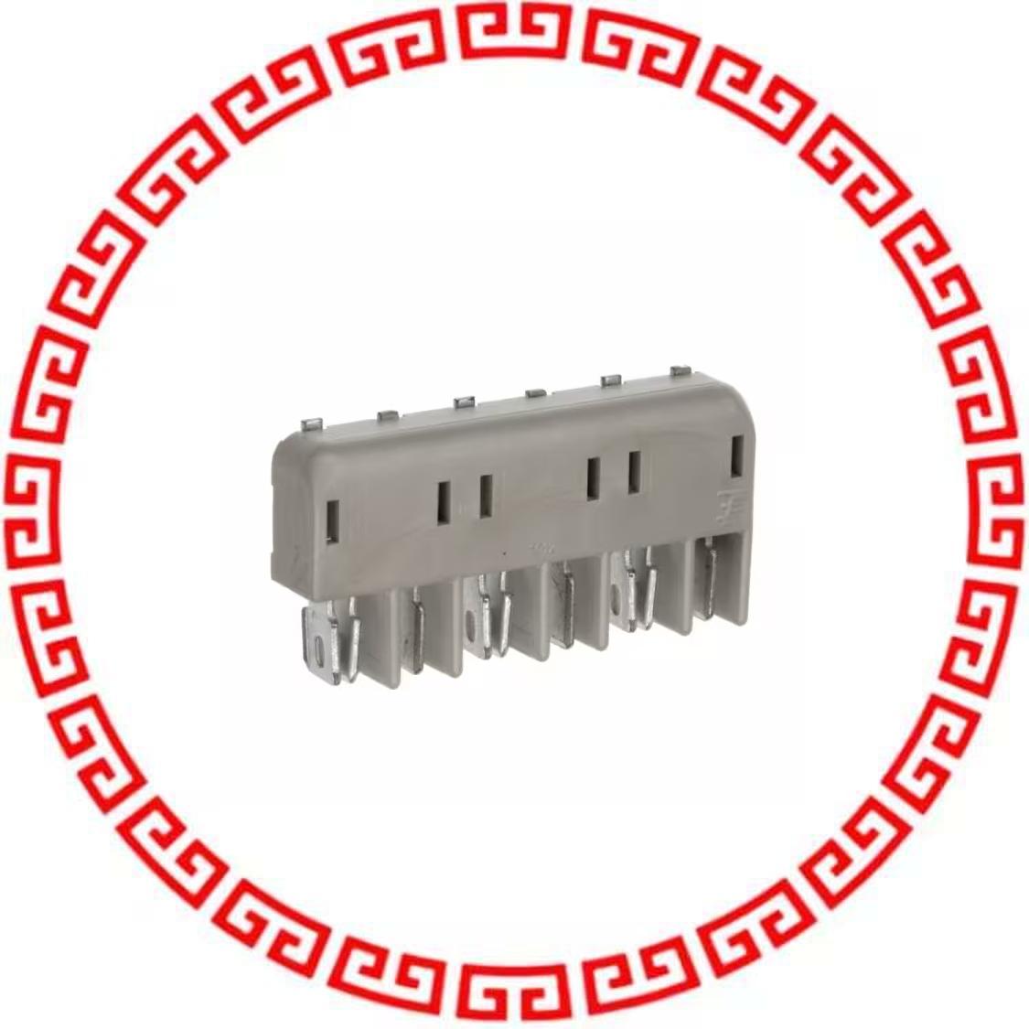 1954289-3 CONN SSL RCPT & BLADE 6POS 4MM