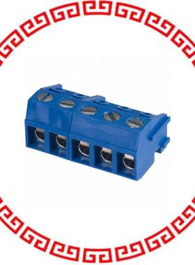 OSTTH050160 TERM BLOCK PLUG 5POS 90DEG 5MM