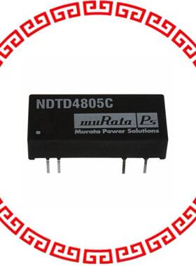 NDTD4805C DC DC CONVERTER +/-5V 3W