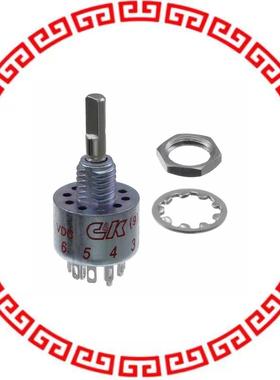 MB04L1NZQD SWITCH ROTARY 4POS 250MA 125V