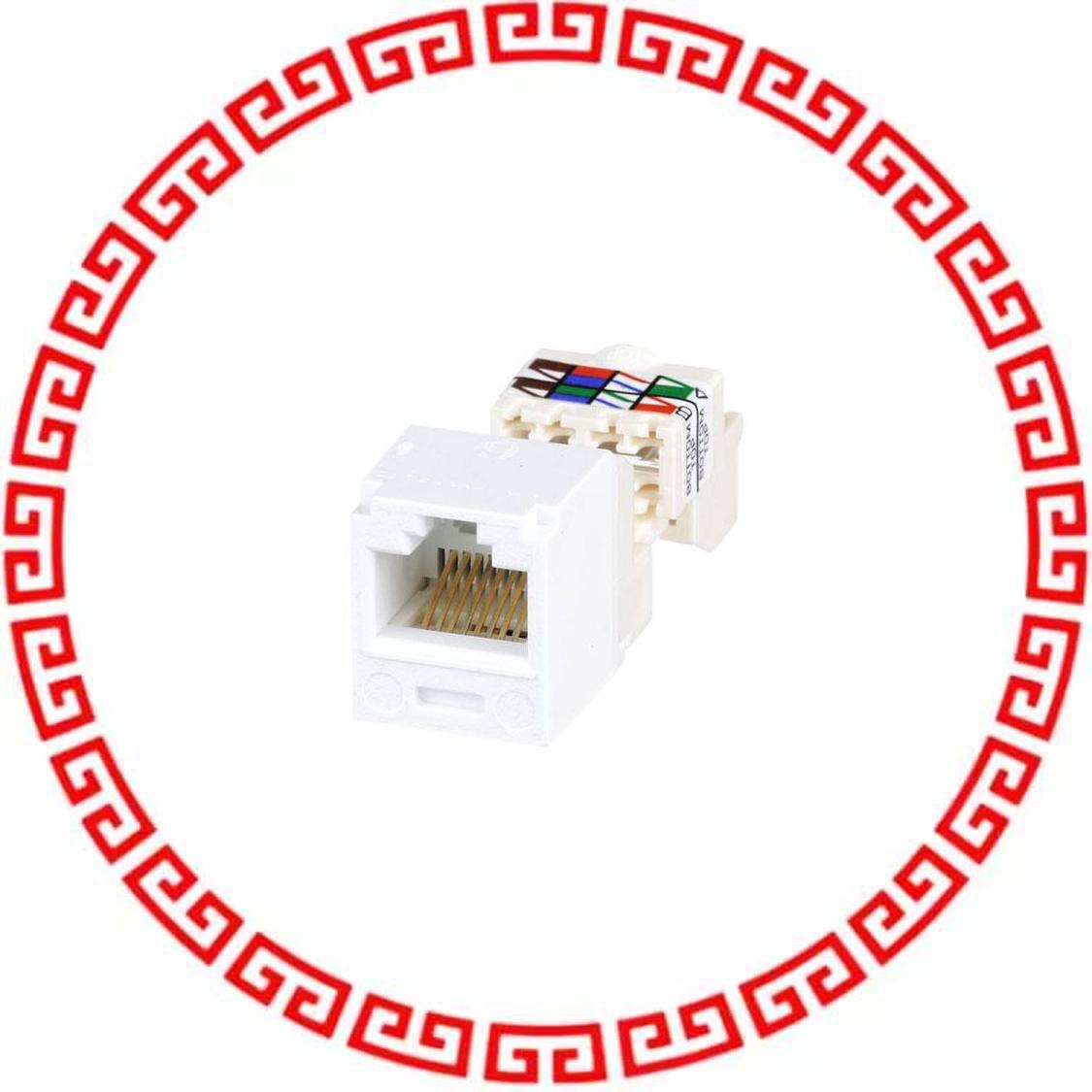 CJ688TPWH CATEGORY 6, 8 POSITION, 8 WIRE U