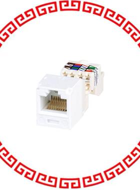 CJ688TPWH CATEGORY 6, 8 POSITION, 8 WIRE U