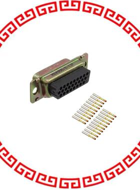 204514-2 CONN D-SUB HD RCPT 26POS PNL MNT