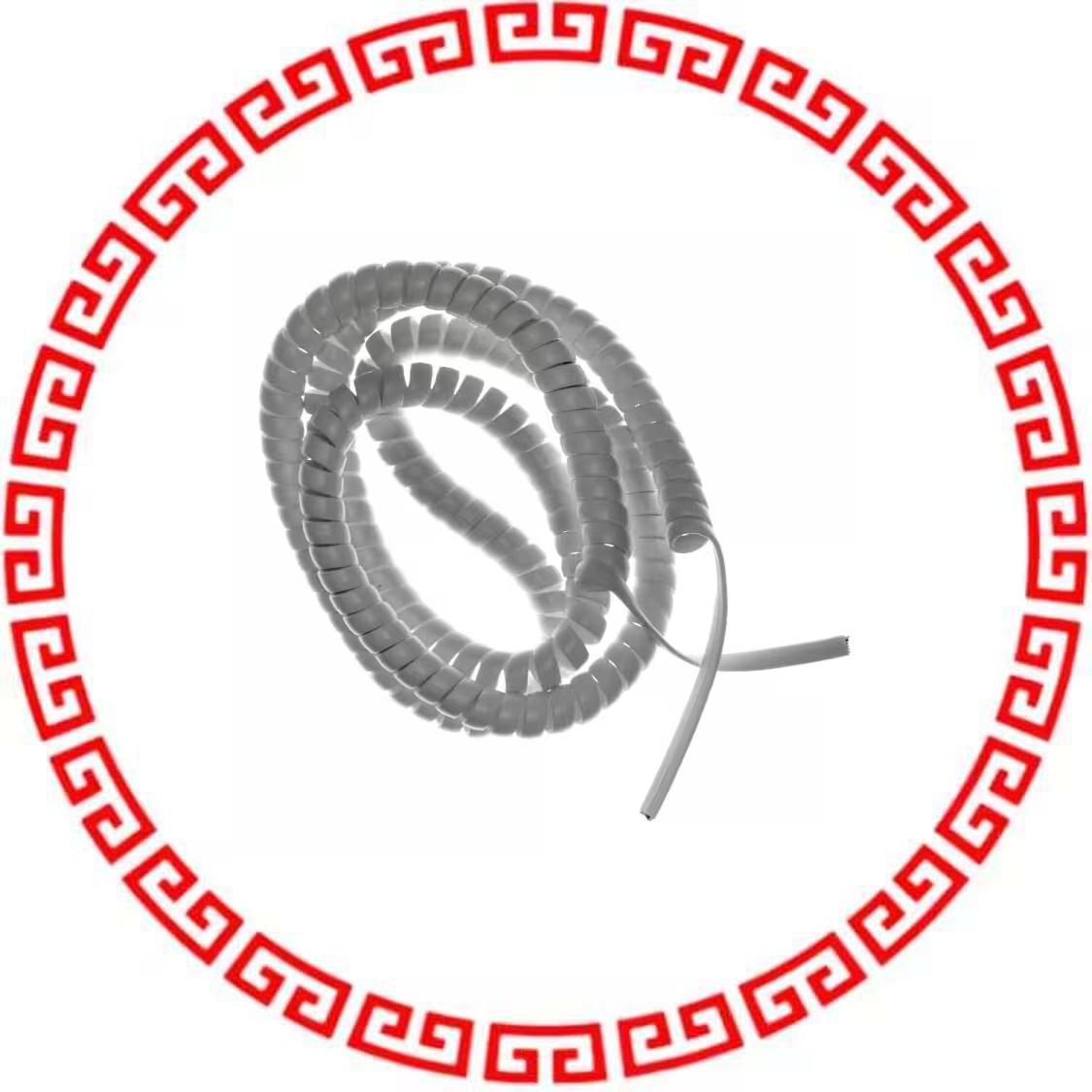 GLF-121-610-022 CABLE MOD COIL 6COND WHITE 14