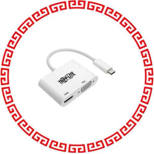 U444-06N-HV4K USB C TO HDMI / VGA MULTIPORT AD