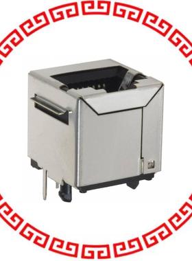 SS-650810S-A-FLS CONN MOD JACK 8P8C VERT SHLD