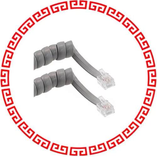 AT-C-26-6/6/S-7/R CABLE MOD 6P6C PLUG-PLUG 7'