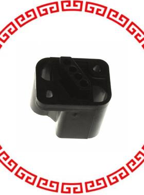 212609-1 CONN RECEPT 4 POS METRIMATE BLK