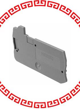 3033045 END COVER GRAY