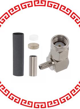 CONREVSMA012 CONN RPSMA PLUG R/A 50OHM SOLDER