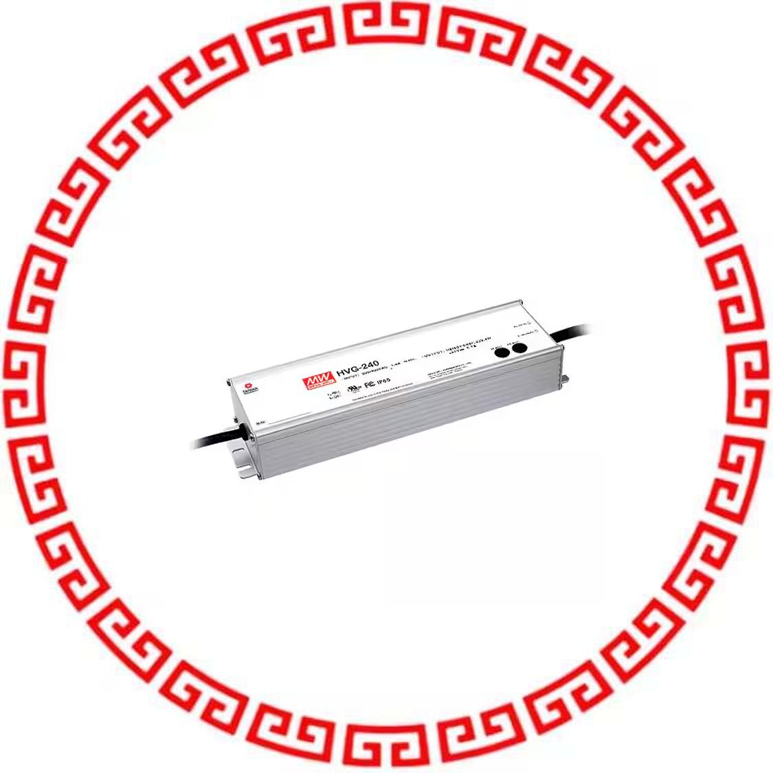 HVG-240-36B LED DRVR CC/CV AC/DC 18-36V 6.7A