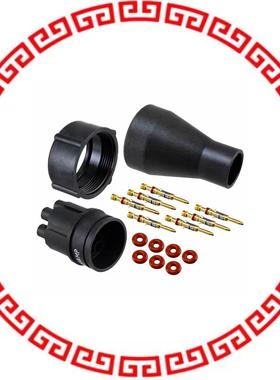 863024-1 CONN PLUG W/BOOT 7POS LGH