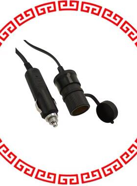 ZA5070 AUTO CBL ASSY W/SKT 12V 5A W/LED