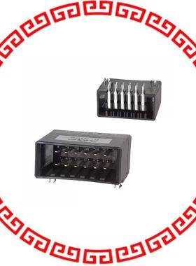 178306-2 CONN HDR 12POS DUAL R/A 15GOLD