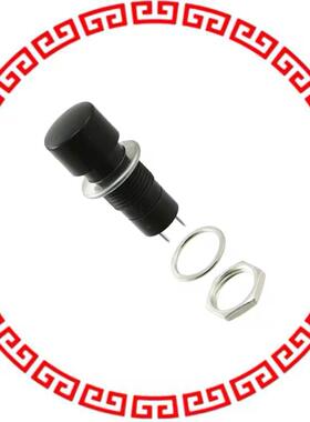 PS1040ABLK SWITCH PUSH SPST-NO 3A 125V