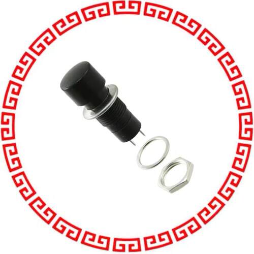 PS1040ABLK SWITCH PUSH SPST-NO 3A 125V