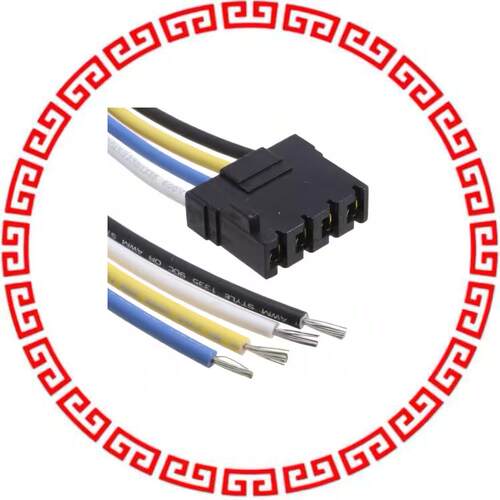 PA100 CABLE ASSEMBLY 4POS W/6 LEAD