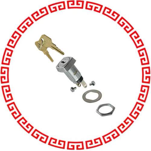 2SKF231AEL01 SWITCH KEYLOCK 2POS SPST 1A 120V