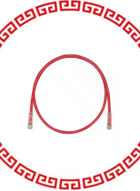 UTPSP5RDY COPPER PATCH CORD, CAT 6, RED UT