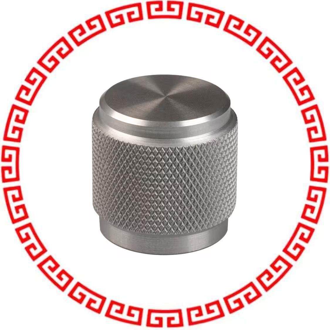 OEDNI-63-3-6 KNOB KNURLED 0.125 METAL