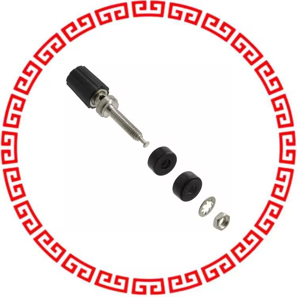 3760-0 POST BINDING TIN PLATE BRASS BLK