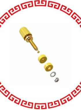 18354 BINDING POST GOLD PLATED YELLOW