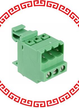 1788732 TERM BLK PLUG 3POS 27.2MM GREEN