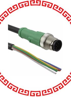 1522516 CBL MALE TO WIRE LEAD 8P 16.4'