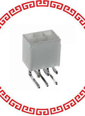 64900629522 HEADER MALE 4.20MM DUAL RA 6POS