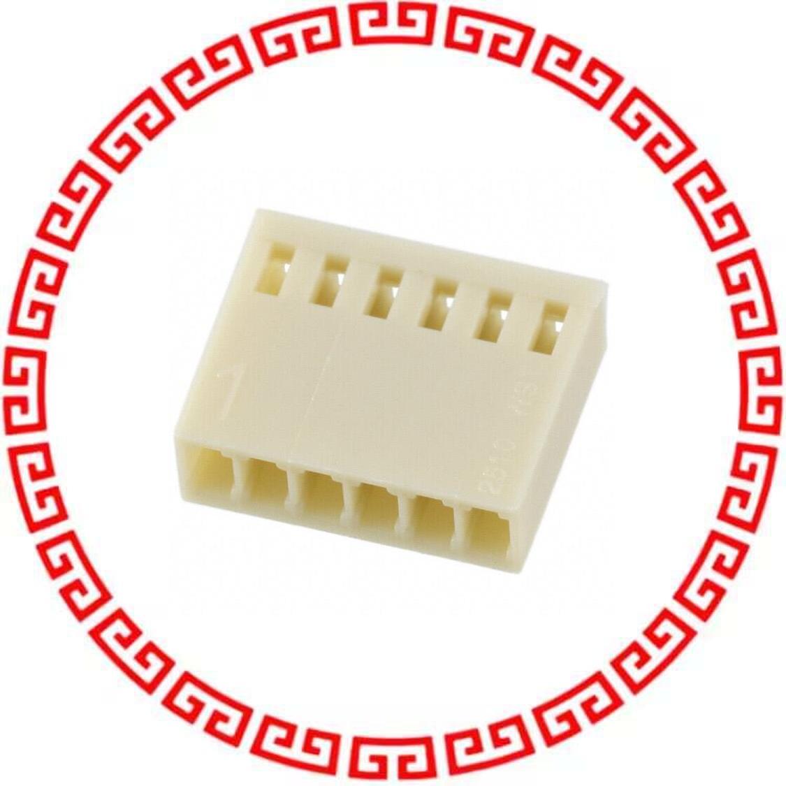 SWH25X-NULC-S06-UU-BA CONN RCPT .100 SNGL BEIGE