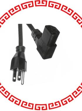 313006-01 CORD 18AWG 3COND M/F R/A 79