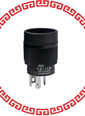 YB15WCKW01/UC SWITCH PUSHBUTTON SPDT 3A 125V