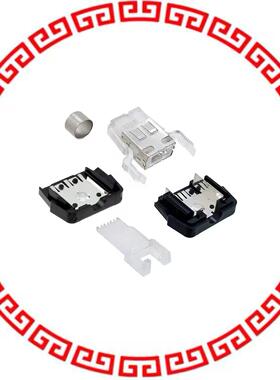 SS-310606-5 CONN MOD PLUG 6P6C SHIELDED