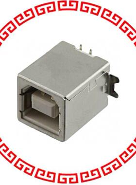 USB-B1SMVSW6 CONN USB TYPE B VERTICAL SMD