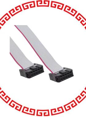 CAB-ISP10W200 CABLE RIBBON 10WAY IDC PRGRM
