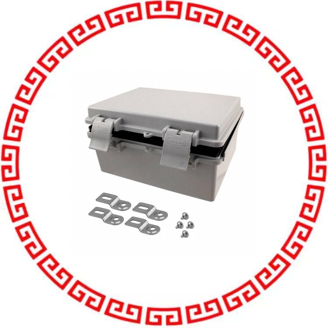 NBF-32312 BOX ABS/PBT GRAY 7.87