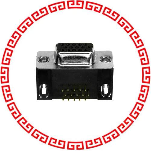 181-015-213R531 CONN DSUB HD RCPT 15POS R/A SLDR