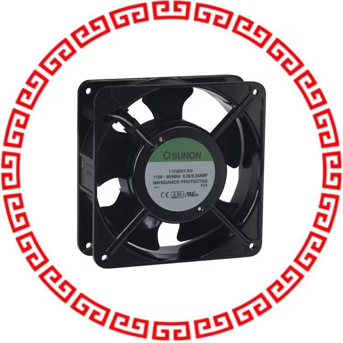 SP100A-1123XBT.GN FAN AXIAL 120X38MM 115VAC TERM