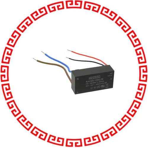 RAC06-12SC/W AC/DC CONVERTER 12V 6W